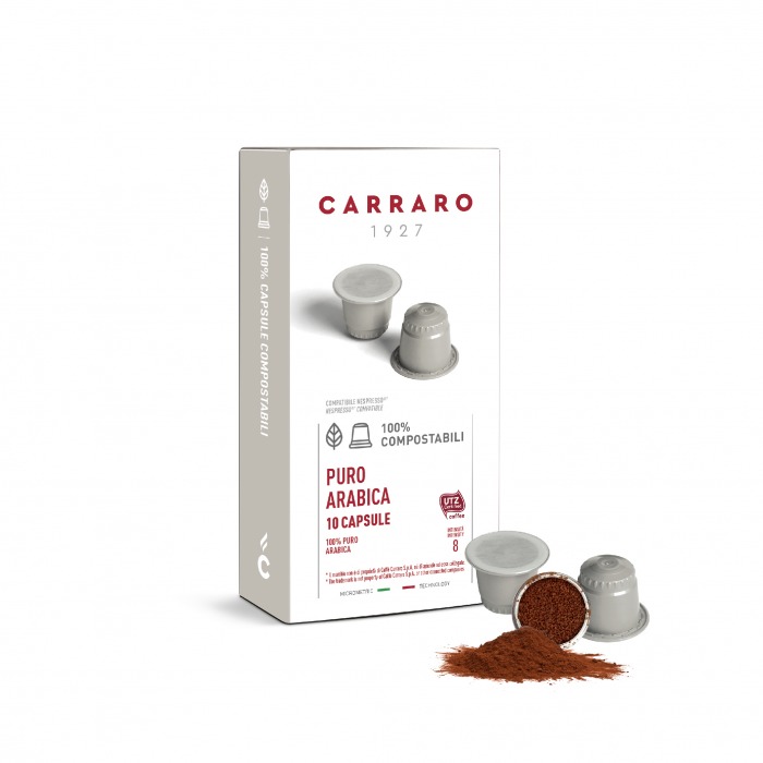 Cà Phê Viên Nén Thân Thiện Môi Trường Carraro Puro Arabica l HSD: 11 2023 - Combo 1