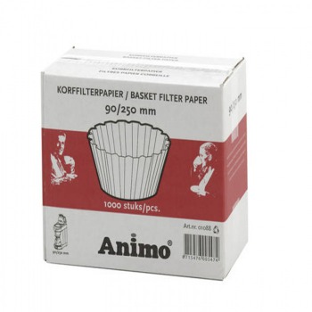 Filter paper Basket 90 250 mm - 1 box