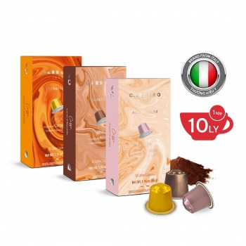 Hazelnut Flavour 10 Nespresso Compatible