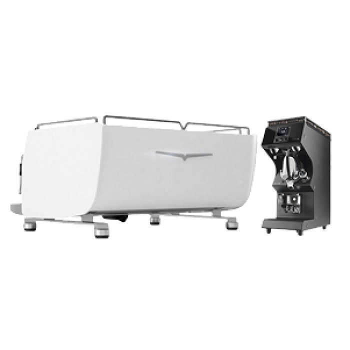 Combo Coffee Machine Black Eagle Maverick core + Coffee Grinder Mythos Gravitech