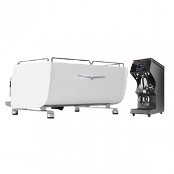 Combo Coffee Machine Black Eagle Maverick core + Coffee Grinder Mythos Gravitech