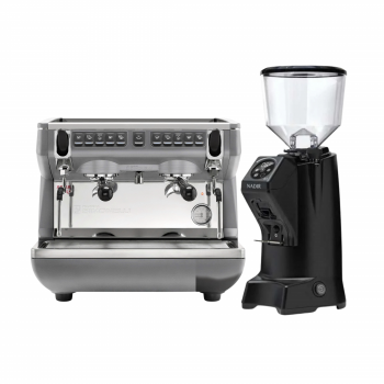Combo Máy pha cà phê Appia Life Compact Máy xay cà phê Nadir 65