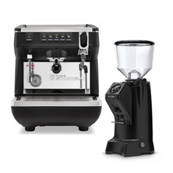 Combo Coffee Machine Appia Life 1Gr + Coffee Grinder Eureka Nadir