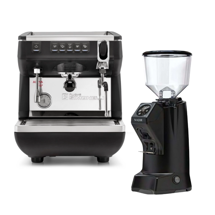 Combo Máy pha cà phê Appia Life 1Gr + Máy xay Eureka Nadir 65