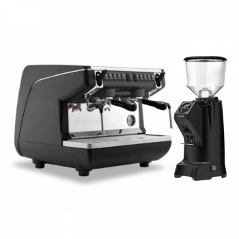 Combo Máy pha cà phê Appia Life Compact + Máy xay Eureka Nadir 65