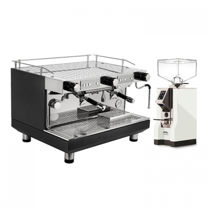 Combo Máy pha cà phê ECM Compact HX-2 PID + Máy xay Eureka Mignon Turbo