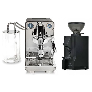 Combo máy pha cà phê ECM Puristika và máy xay cafe Eureka Manuale C 50