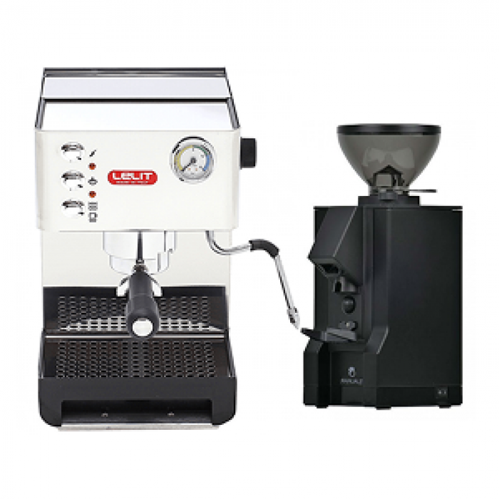 Combo Coffee Machine Lelit Anna + Coffee Grinder Mignon Manuale