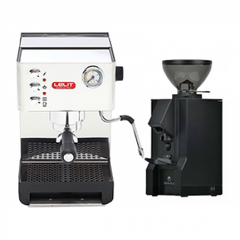 Combo Coffee Machine Lelit Anna + Coffee Grinder Mignon Manuale