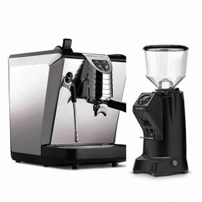 Combo máy pha cà phê Nuova Simonelli Oscar + Máy xay Nadir 65