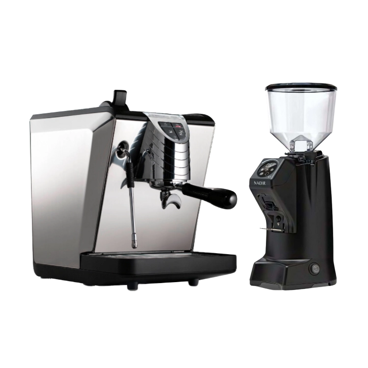 Combo máy pha cà phê Nuova Simonelli Oscar + Máy xay Nadir 65