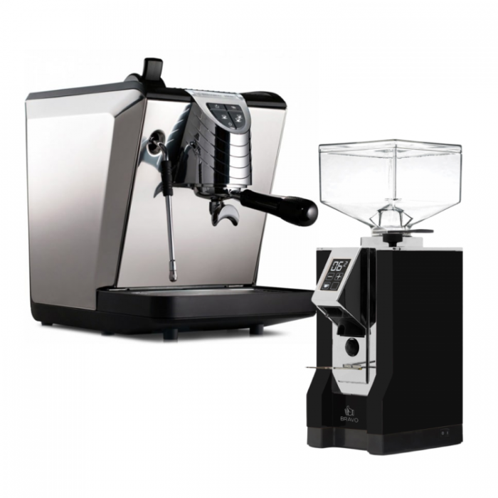 Combo Nuova Simonelli Oscar II and Máy xay Eureka Mignon Bravo 50