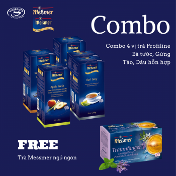 Buy Combo Profiline Messmer Tea Free fruit mixture Messmer tea
