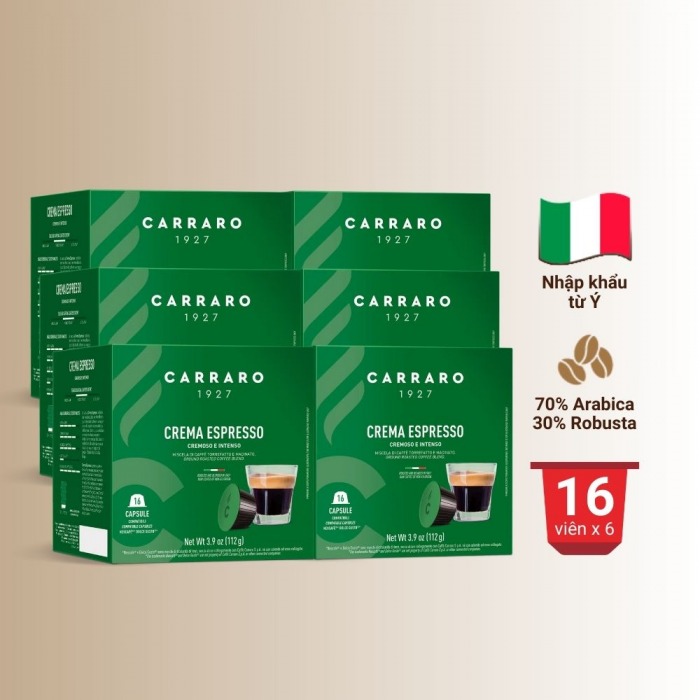 Coffee Capsule Dolce Gusto - Crema Espresso - 16 capsules