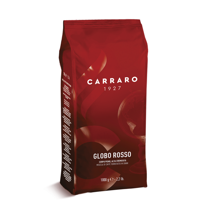 Cà phê hạt Carraro Globo Rosso 1000g