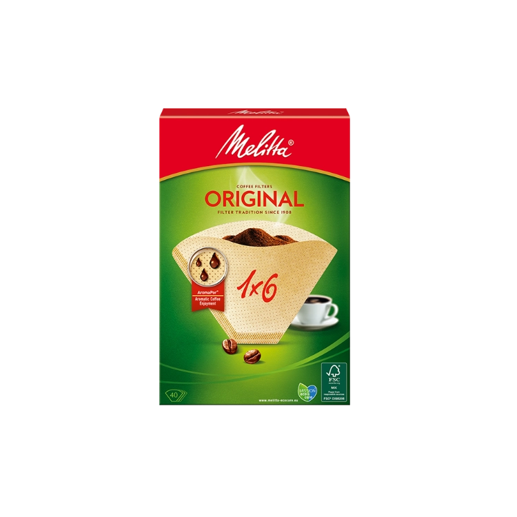 Filter paper Melitta 1x6