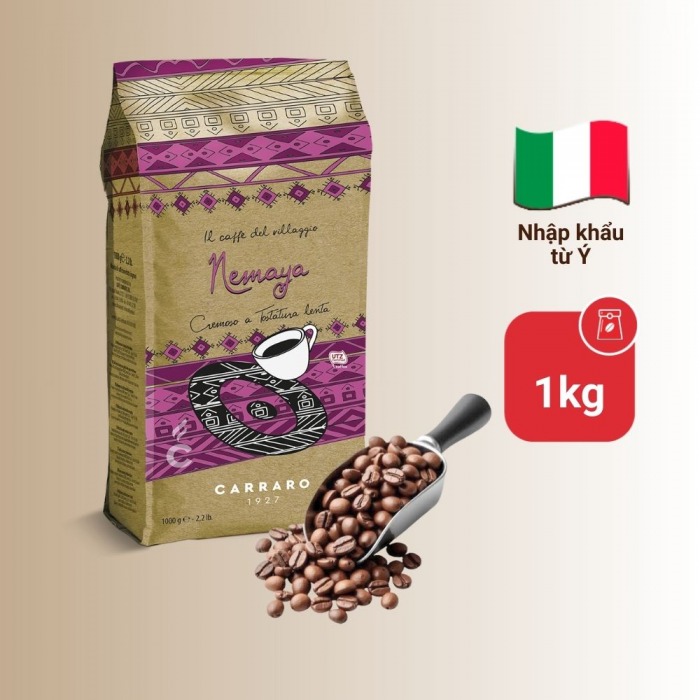 Cà phê hạt Carraro Villaggio - Nemaya - 1kg