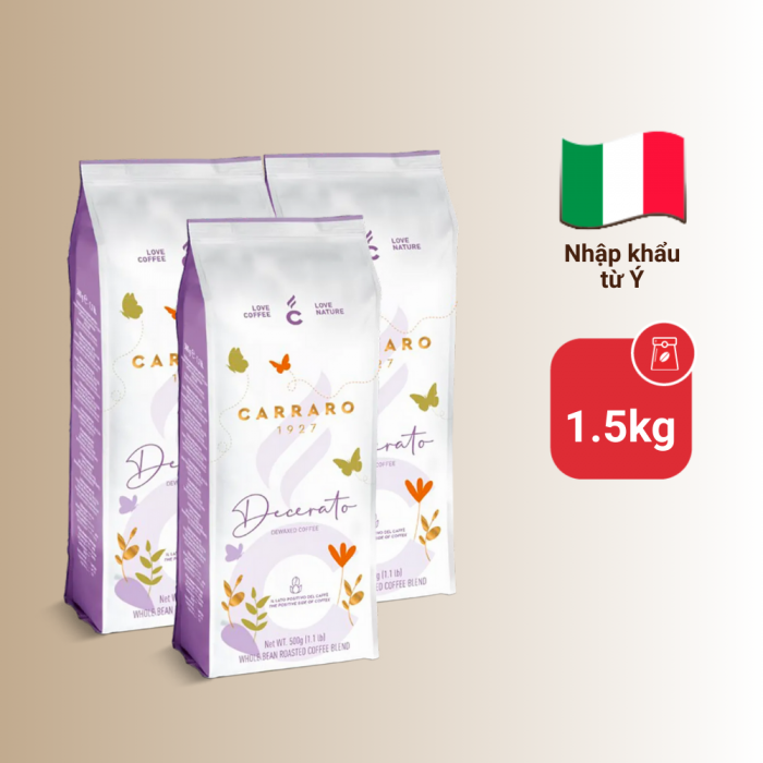 Coffee Bean Gourmet Blend - Decerato - 500g - Date 11 2026