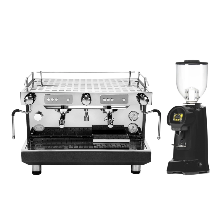 Máy pha cà phê 2 Group ECM Compact + Máy xay Eureka Helios 65