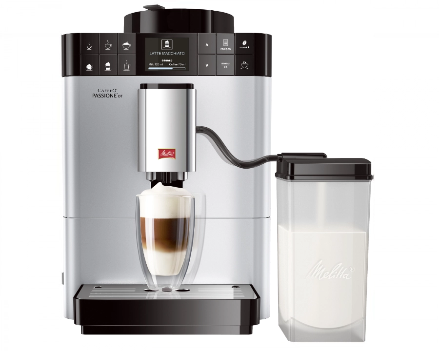 Máy pha cà phê tự động Melitta Caffeo Passione OT - Bạc