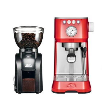 Solis Barista Perfetta Plus Epresso Coffee Machine x Scala Zero Static grinder