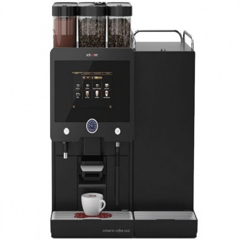 Máy pha cà phê tự động Coffee Soul (phiên bản 2 máy xay, tủ lạnh, 1 ngăn chứa bột, powersteam, bộ phận gia tốc pha, 3 pha)