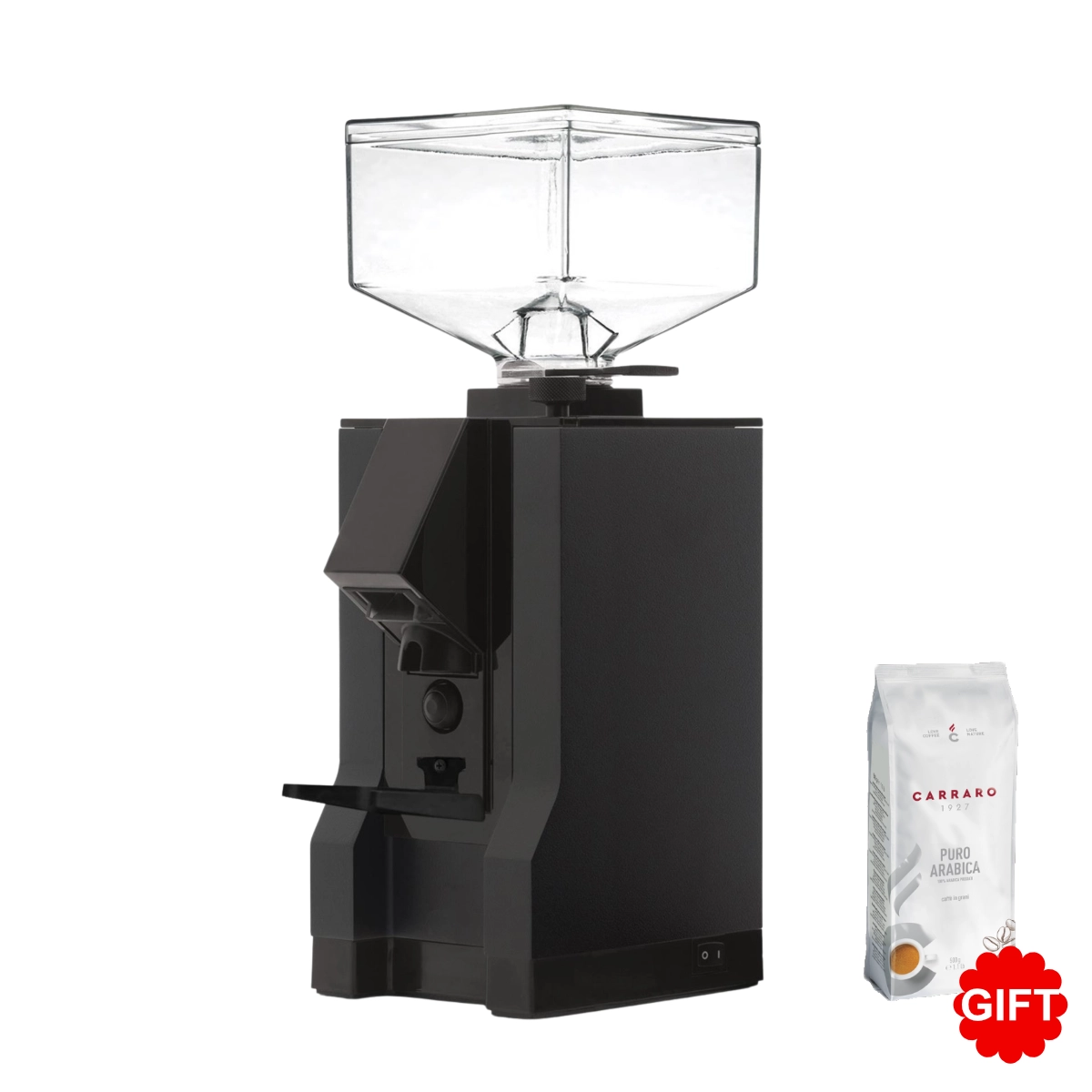 Coffee grinder Eureka Mignon Manuale 50 15BL + Carraro Gourmet Blend Puro Arabica 500g Gift