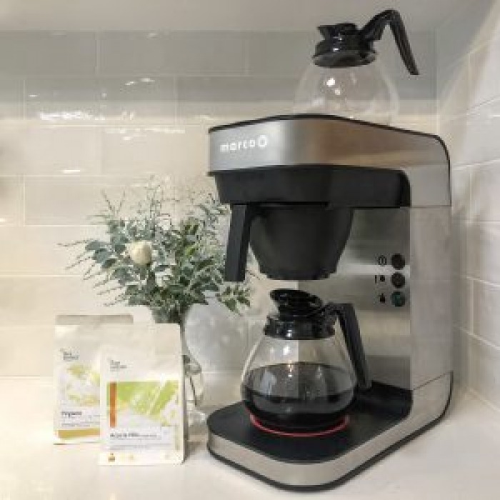Bru F45M 1.8L - Combo Coffee machine and Glass bottle -