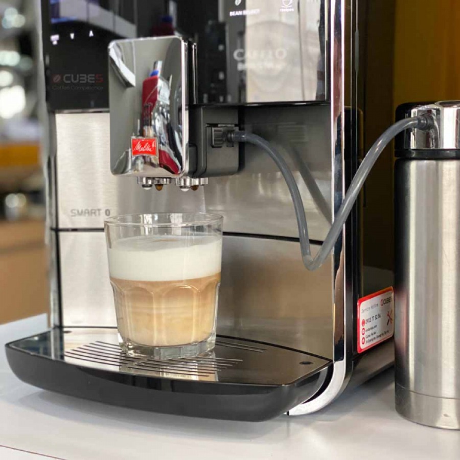 Máy pha cà phê tự động Barista TS Smart - Bạc