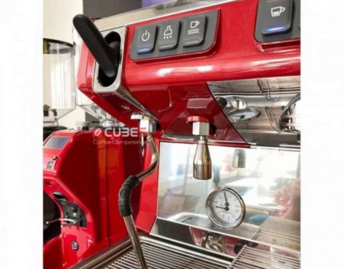 Nuova Simonelli Appia Life 2 Groups Vol Coffee Machine - Đỏ