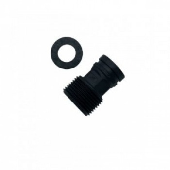 Connector straight BWT FLEX Insert x M 3 8