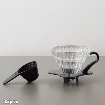 Glass coffee dripper V60 size 01 - USED
