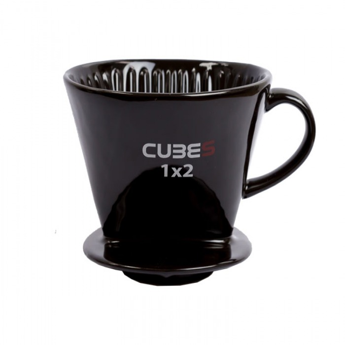 Cubes Ceramic coffee dripper1x2