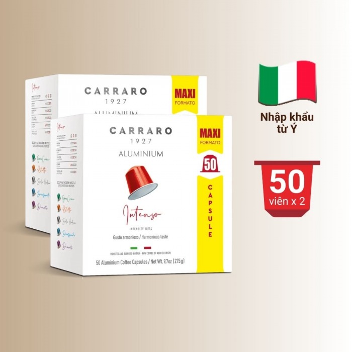 Cà phê viên nén Nespresso - Intenso - 50 viên