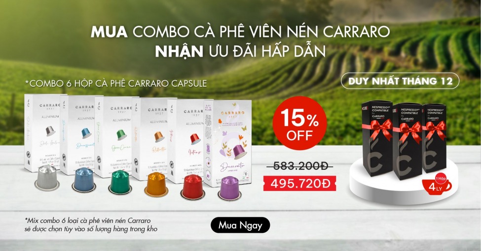 Mua Combo Cà Phê Viên Nén- Nhận Ngay Ưu Đãi
